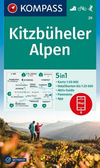 Kompass - WK 29 Kitzb&uuml;heler Alpen