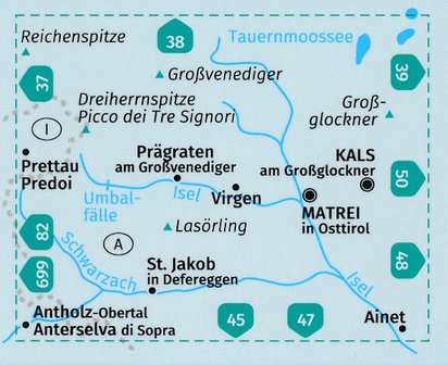 Kompass - WK 46 Matrei in Osttirol - Kals am Gro&szlig;glockner