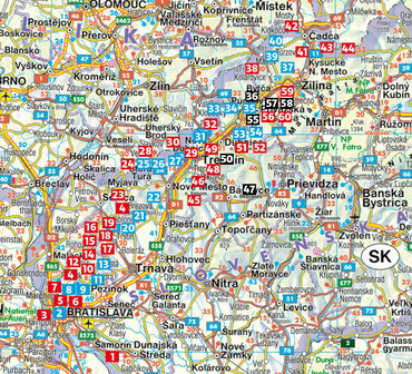 Rother - Westliche Slowakei wandelgids