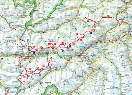 Rother - Lechtaler H&ouml;henweg und Verwall-Runde wandelgids