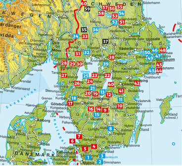 Rother - Schweden S&uuml;d wandelgids