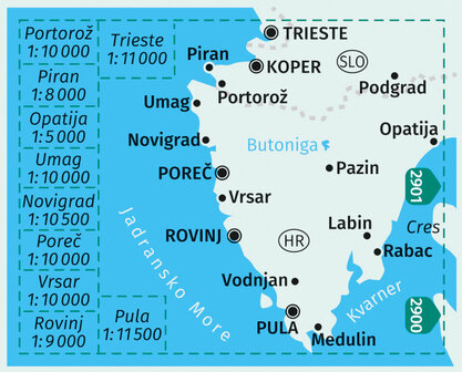 Kompass - WK 238 Istrien