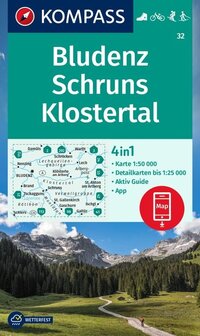 Kompass - WK 32 Bludenz - Schruns - Klostertal -