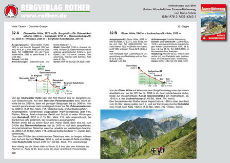 Rother - Tauern-H&ouml;henweg wandelgids