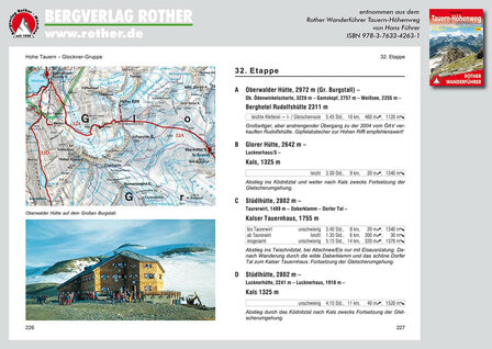 Rother - Tauern-H&ouml;henweg wandelgids