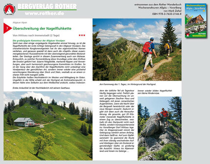 Rother - Wochenendtouren Allg&auml;u-Vorarlberg wandelboek