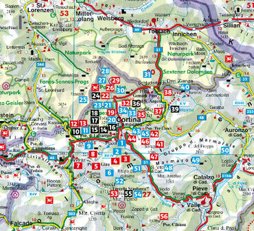 Rother - Dolomiten 6 : Cortina d&#039;Ampezzo