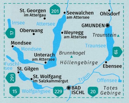 Kompass - WK 18 N&ouml;rdliches Salzkammergut