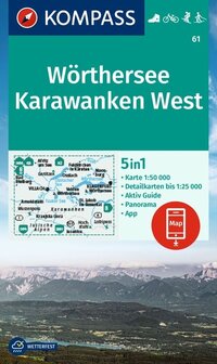 Kompass - WK 61 W&ouml;rthersee - Karawanken West