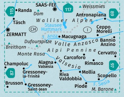 Kompass - WK 88 Monte Rosa