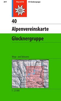 OeAV - Alpenvereinskarte 40 Glocknergruppe (Weg)