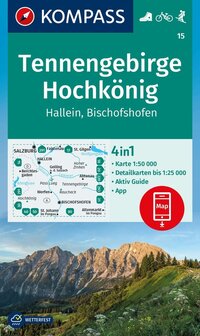 Kompass - WK 15 Tennengebirge - Hochk&ouml;nig