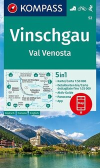 Kompass - WK 52 Vinschgau - Val Venosta