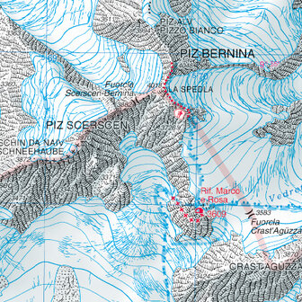 Tabacco - 085 Bernina Val Malenco - Sondrio