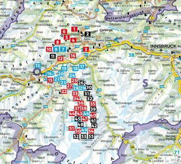 Rother - Imst - Pitztal wandelgids