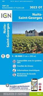 IGN - 3023OT Nuits-St-Georges