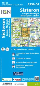 IGN - 3339OT Sisteron