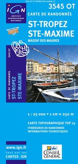 IGN - 3545OT St-Tropez - Ste-Maxime