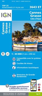 IGN - 3643ET Cannes - Grasse - C&ocirc;te d&#039;Azur