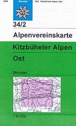 OeAV - Alpenvereinskarte 34/2 Kitzb&uuml;hler Alpen, Ost (Ski)