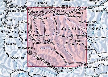 OeAV - Alpenvereinskarte 45/2 Niedere Tauern II (Weg)