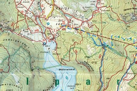 OeAV - Alpenvereinskarte BY22, Berchtesgaden, Untersberg (Weg + Ski)