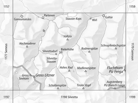 Swisstopo - 1178 Gross Litzner