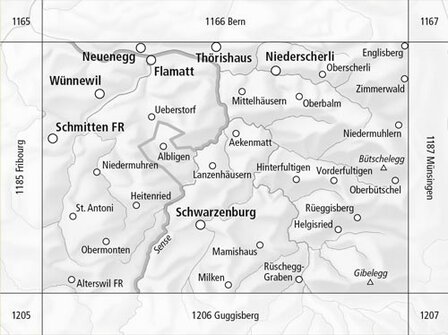 Swisstopo - 1186 Scharzenburg