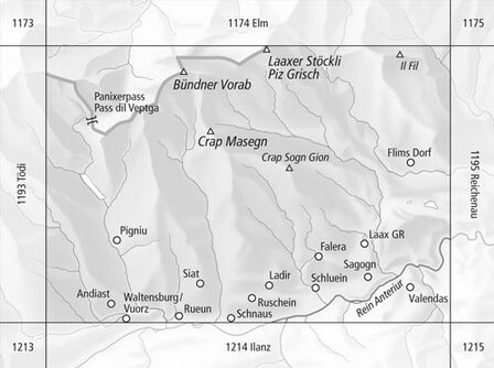 Swisstopo - 1194 Flims