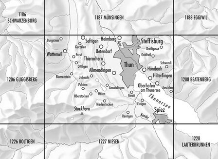 Swisstopo - 1207 Thun