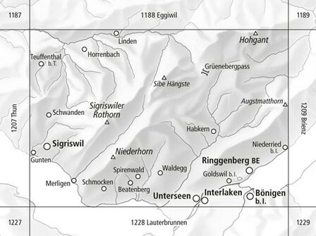 Swisstopo - 1208 Beatenberg