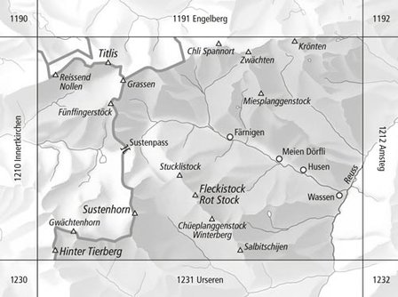 Swisstopo - 1211 Meiental