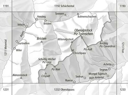 Swisstopo - 1212 Amsteg