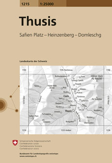 Swisstopo - 1215 Thusis