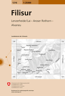 Swisstopo - 1216 Filisur