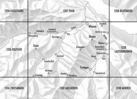 Swisstopo - 1227 Niesen
