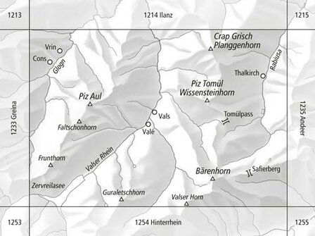 Swisstopo - 1234 Vals