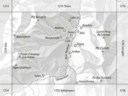 Swisstopo - 1235 Andeer