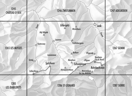 Swisstopo - 1266 Lenk