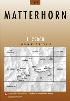 Swisstopo - 1347 Matterhorn