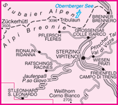 Tabacco - 038 Sterzing - Stubaier Alpen