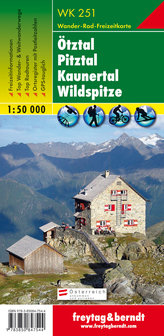 F&amp;B - WK 251 &Ouml;tztal-Pitztal-Kaunertal-Wildspitze