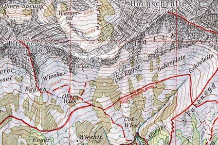 OeAV - Alpenvereinskarte 4/1 Wetterstein- und Mieminger Gebirge West (Weg)