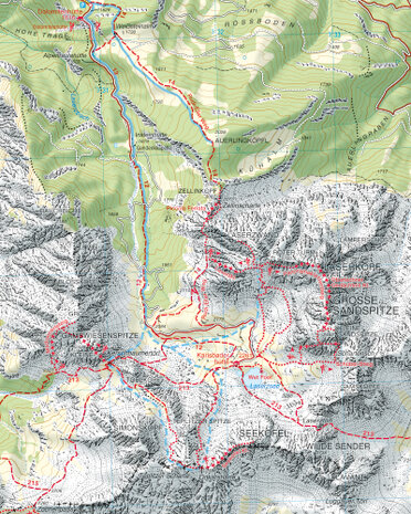 Tabacco - 073 Villgratental, Sillian, Pustertal, Tiroler Gailtal