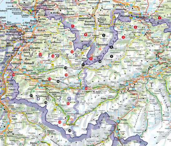 Rother - Wochenendtouren Allgäu-Vorarlberg wandelboek