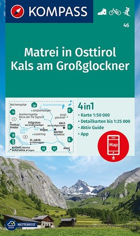 Kompass - WK 46 Matrei in Osttirol - Kals am Großglockner