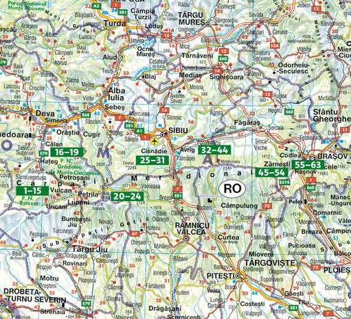 Rother - Rumänien - Südkarpaten wandelgids