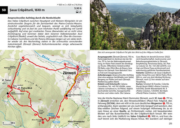 Rother - Rumänien - Südkarpaten wandelgids