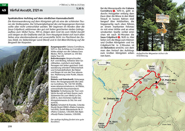 Rother - Rumänien - Südkarpaten wandelgids