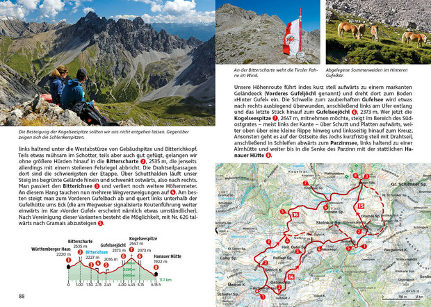 Rother - Lechtaler Höhenweg und Verwall-Runde wandelgids